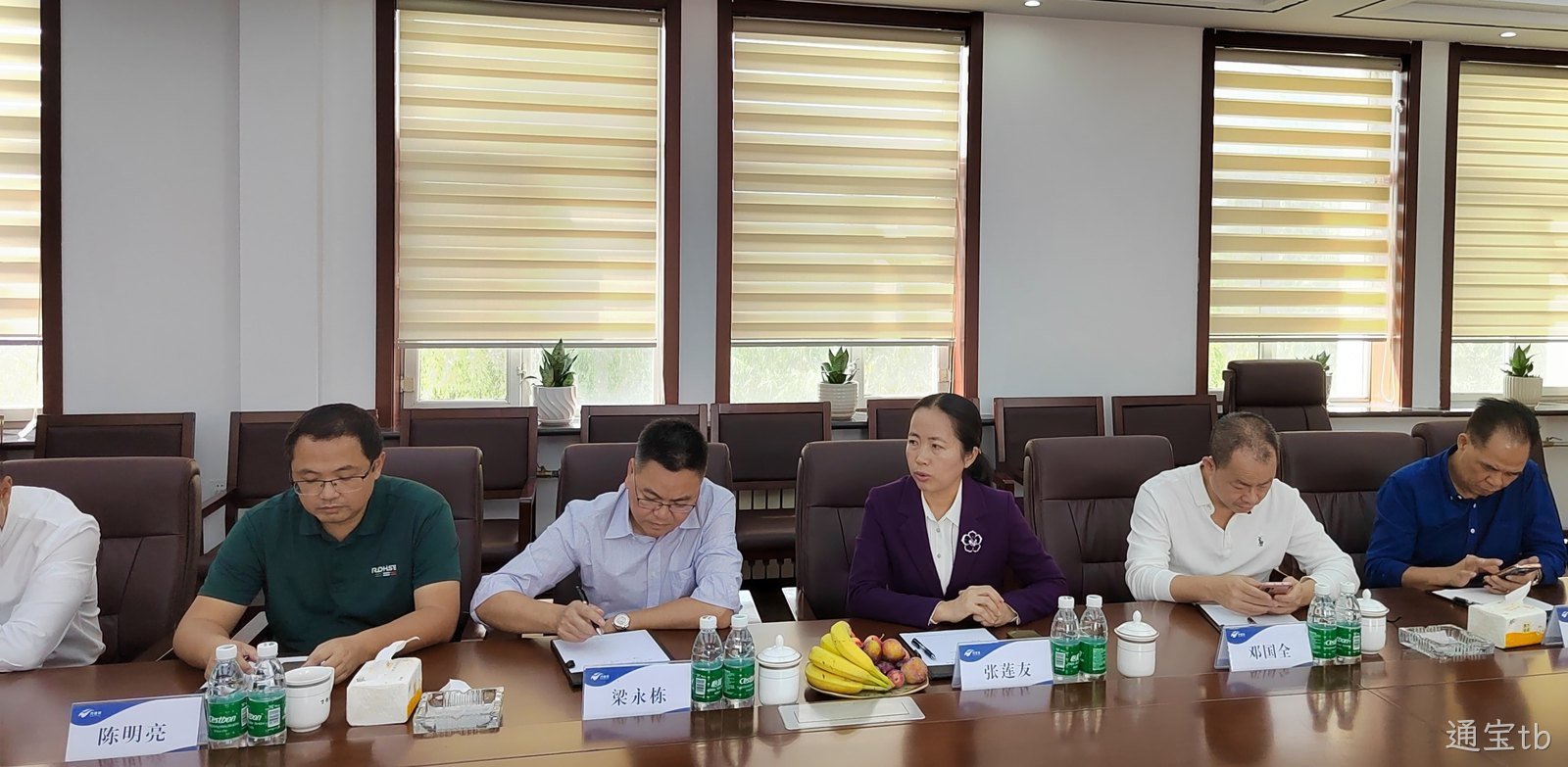 江门市新会区考察团莅临通宝tb参观考察(图2) 江门市新会区考察团莅临通宝tb参观考察(图2)
