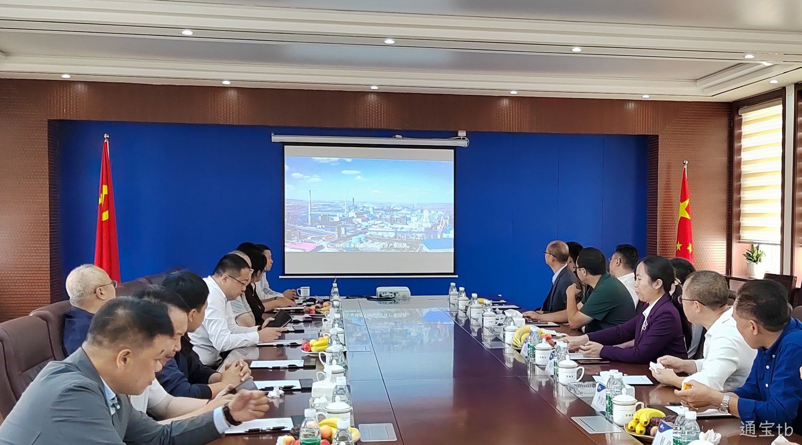 江门市新会区考察团莅临通宝tb参观考察(图1) 江门市新会区考察团莅临通宝tb参观考察(图1)